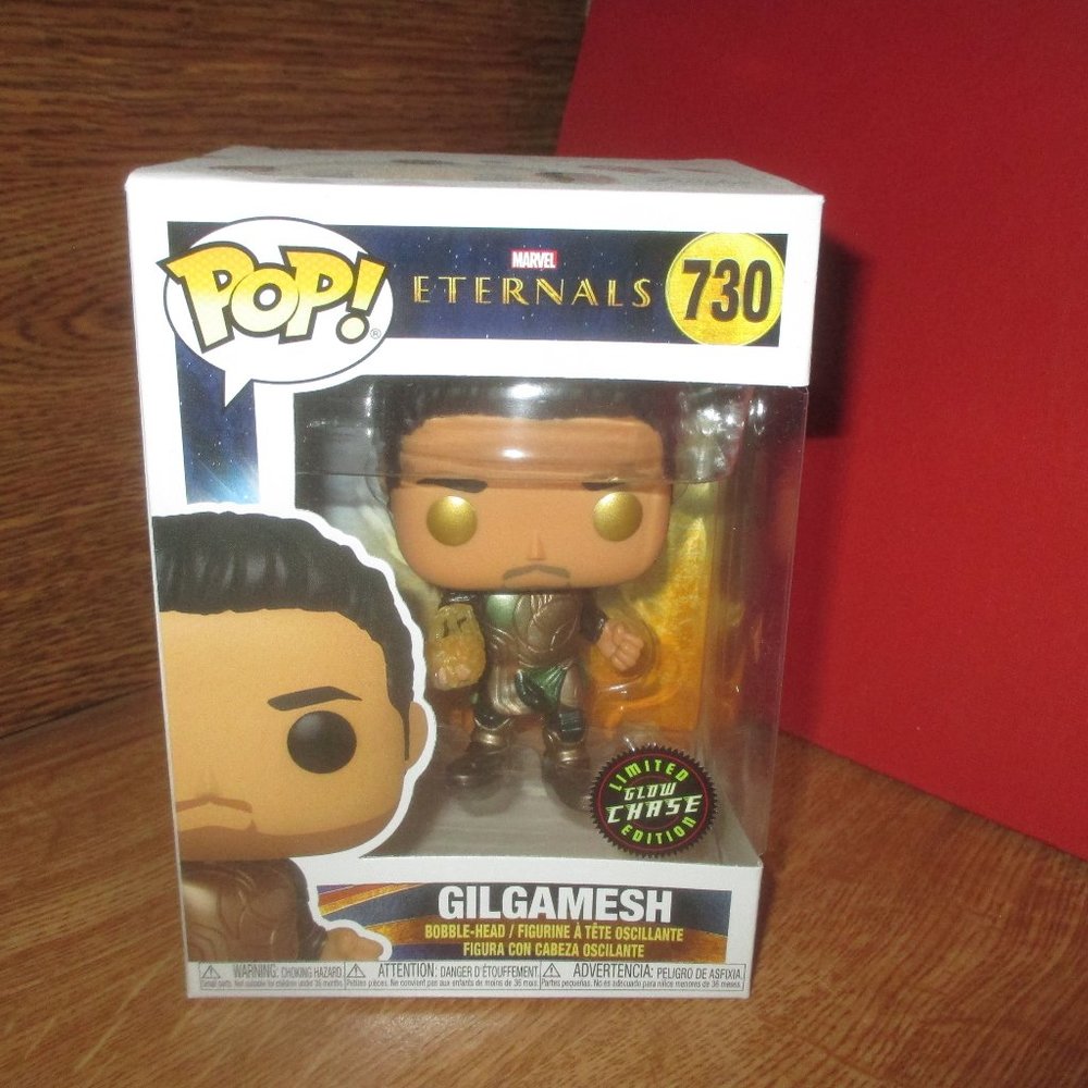 Funko Pop! Eternals Limited Glow In The Dark Chase Gilgamesh # 730 (Unopened)